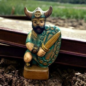 VTG 1971 GARE BY KEITH GREEN PAWN CHESS FIGURINE CERAMIC REPLACEMENT PIECE FLAWS
